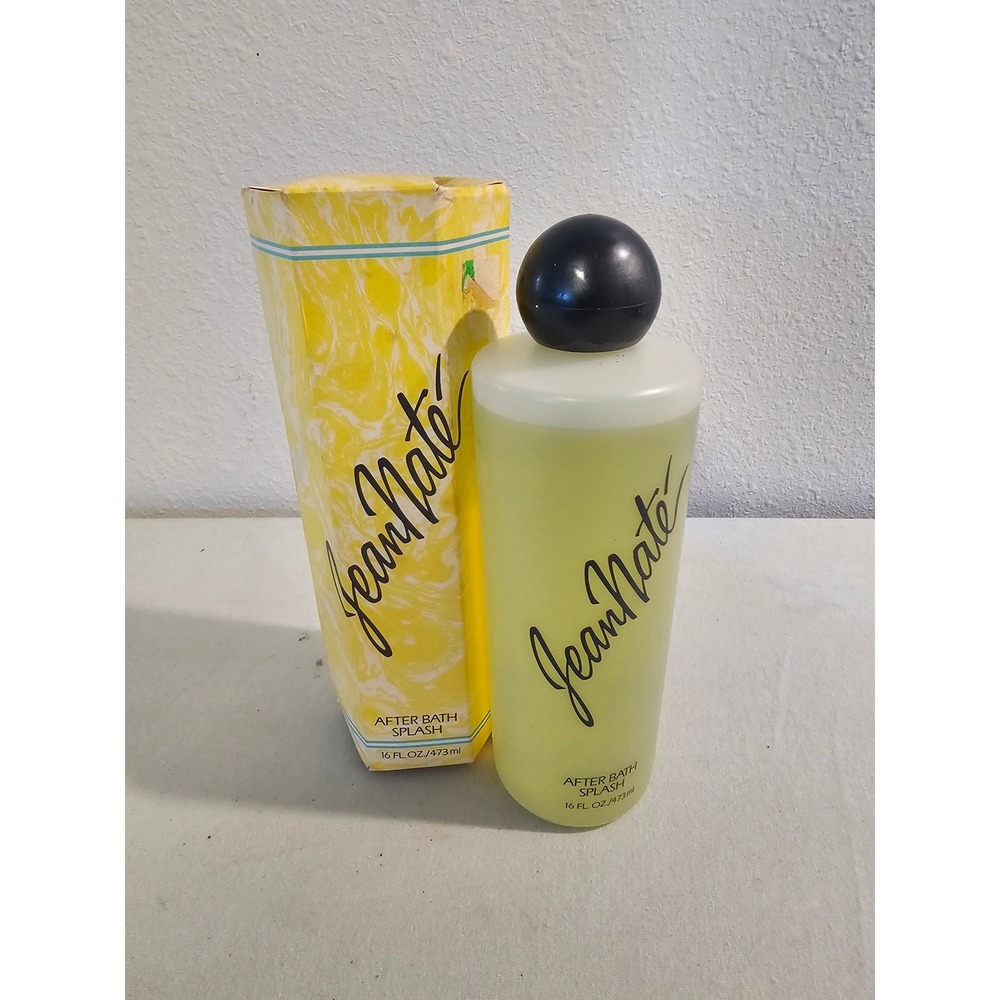 Jean Nate 16oz After Bath Splash Friction Pour Le Bain Vintage Box